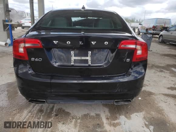 2015 Volvo S60 T5 Drive-E Premier with VIN YV126MFK8F1343062, listed as a Copart auction lot 70910615 with 107,097 mi miles and Salvage title. Bid and sale history available at DreamBid. Image 6.