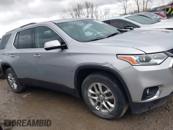 2018 Chevrolet Traverse LT Cloth with VIN 1GNERGKW8JJ104647, listed as a IAAI auction lot 41942646 with 94,745 mi miles and . Bid and sale history available at DreamBid. Image 13.