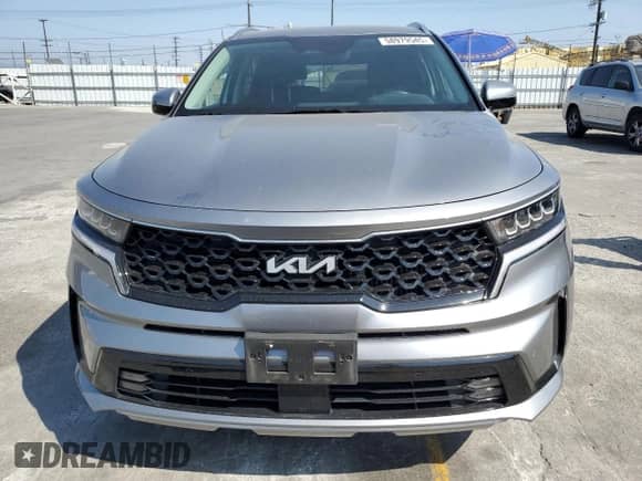 2023 Kia Sorento EX with VIN KNDRH4LGXP5194632, listed as a Copart auction lot 58979545 with 23,591 mi miles and Salvage title. Bid and sale history available at DreamBid. Image 5.