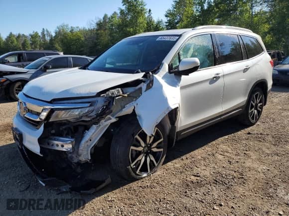 2021 Honda Pilot Touring 7-Passenger z VIN 5FNYF6H63MB503753, wystawiony jako Copart lot #65437635 z przebiegiem 44 103 mil mil oraz Szkoda całkowita • Salvage title. Historia ofert i sprzedaży dostępna na DreamBid. Obrazek 1.