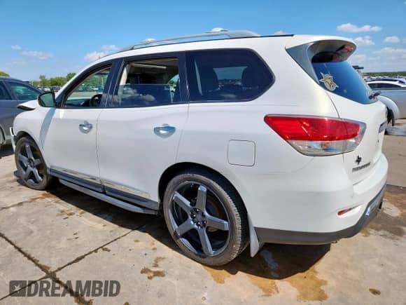 2014 Nissan Pathfinder S с VIN 5N1AR2MN6EC709867, выставлен на аукционе Copart как лот 83987295 с пробегом 119 112 миль миль и Списание • Salvage title. История ставок и продаж доступна на DreamBid. Изображение 2.