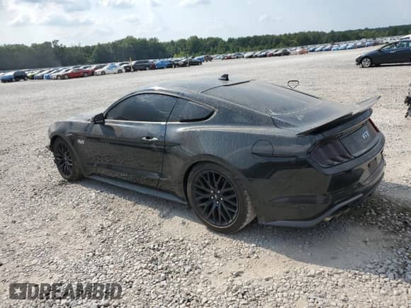 2020 Ford Mustang GT с VIN 1FA6P8CF2L5168823, выставлен на аукционе Copart как лот 67769355 с пробегом Не указан миль и Списание • Salvage title. История ставок и продаж доступна на DreamBid. Изображение 2.