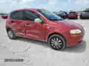 2008 Chevrolet Aveo LS with VIN KL1TD66698B189531, listed as a Copart auction lot 66633775 with 179,158 mi miles and Salvage title. Bid and sale history available at DreamBid. Image 4.