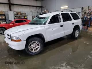 2003 Dodge Durango Sport with VIN 1D4HR38NX3F501525, listed as a Copart auction lot 42102945 with 157,967 mi miles and Non repairable. Bid and sale history available at DreamBid. Image 1.