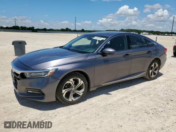 2020 Honda Accord EX-L with VIN 1HGCV1F53LA026681, listed as a Copart auction lot 62382345 with 104,262 mi miles and Salvage title. Bid and sale history available at DreamBid. Image 1.