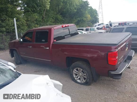 2014 Chevrolet Silverado 1500 LTZ with VIN 3GCUKSEC0EG229310, listed as a IAAI auction lot 42961922 with 121,123 mi miles and . Bid and sale history available at DreamBid. Image 14.