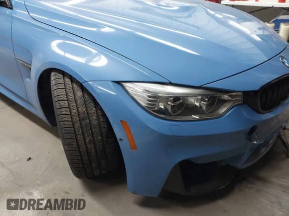 2015 BMW M3 with VIN WBS3C9C5XFP803102, listed as a IAAI auction lot 41616127 with 44,538 mi miles and . Bid and sale history available at DreamBid. Image 6.