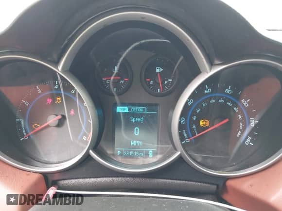 2013 Chevrolet Cruze 2LT z VIN 1G1PE5SB2D7138477, wystawiony jako IAAI lot #43074213 z przebiegiem 231 515 mil mil oraz . Historia ofert i sprzedaży dostępna na DreamBid. Obrazek 7.