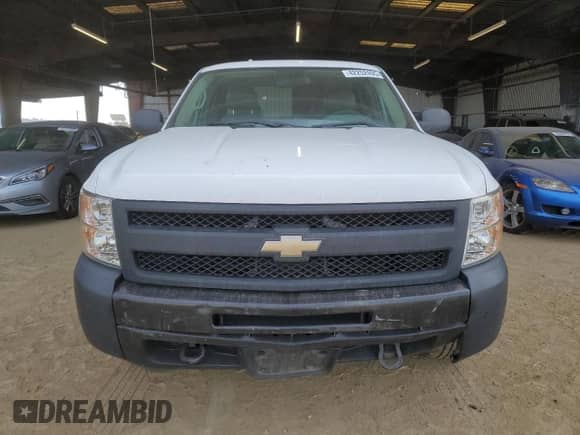 2010 Chevrolet Silverado 1500 Work Truck with VIN 1GCSKPE36AZ232971, listed as a Copart auction lot 42252495 with 175,710 mi miles and Salvage title. Bid and sale history available at DreamBid. Image 5.