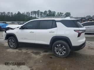 2025 Chevrolet Equinox FWD LT с VIN 3GNAXHEG0SL171459, выставлен на аукционе Copart как лот 59282195 с пробегом 6 152 миль миль и Списание • Salvage title. История ставок и продаж доступна на DreamBid. Изображение 2.