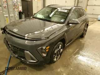 2024 Hyundai Kona SEL с VIN KM8HB3ABXRU139746, выставлен на аукционе Copart как лот 41474215 с пробегом 17 465 миль миль и Чистый • Clean title. История ставок и продаж доступна на DreamBid. Изображение 1.