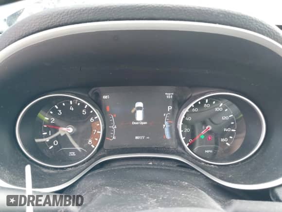2020 Jeep Compass Sport z VIN 3C4NJDAB4LT256661, wystawiony jako IAAI lot #43300392 z przebiegiem 80 177 mil mil oraz . Historia ofert i sprzedaży dostępna na DreamBid. Obrazek 7.