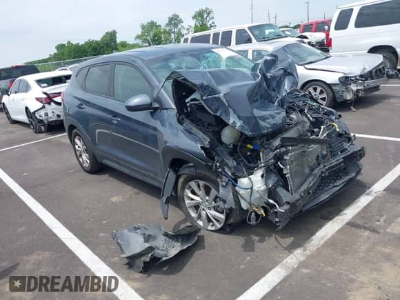 2019 Hyundai Tucson SE z VIN KM8J2CA49KU958921, wystawiony jako IAAI lot #42322518 z przebiegiem Nie podano mil oraz . Historia ofert i sprzedaży dostępna na DreamBid. Obrazek 1.