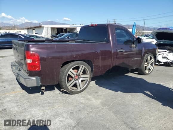 2008 Chevrolet Silverado 1500 Work Truck with VIN 1GCEC14C38Z187233, listed as a Copart auction lot 84241675 with 130,937 mi miles and Clean title. Bid and sale history available at DreamBid. Image 3.