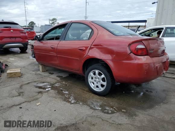 2005 Dodge Neon SXT with VIN 1B3ES56C65D177751, listed as a Copart auction lot 74116174 with Not provided miles and Salvage title. Bid and sale history available at DreamBid. Image 2.