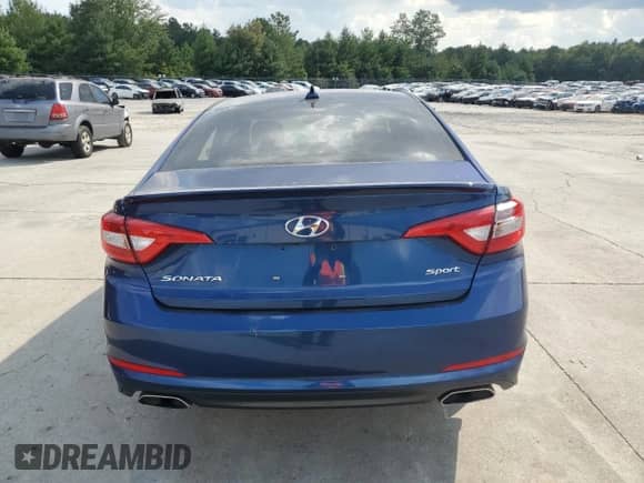 2016 Hyundai Sonata Sport with VIN 5NPE34AF6GH426666, listed as a Copart auction lot 71642025 with 168,559 mi miles and Salvage title. Bid and sale history available at DreamBid. Image 6.