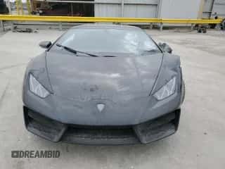2019 Lamborghini Huracan LP 580-2 with VIN ZHWUC2ZF3KLA11551, listed as a Copart auction lot 45442774 with Not provided miles and Non repairable. Bid and sale history available at DreamBid. Image 5.
