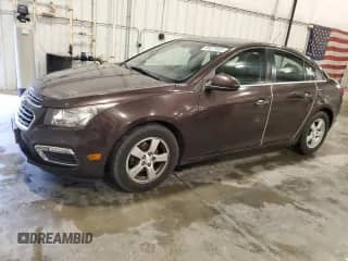 2015 Chevrolet Cruze LT with VIN 1G1PC5SB5F7113582, listed as a Copart auction lot 69075855 with 128,011 mi miles and Non repairable. Bid and sale history available at DreamBid. Image 1.