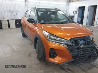 2024 Nissan Kicks SR with VIN 3N1CP5DV2RL499611, listed as a IAAI auction lot 43070754 with 10,212 mi miles and . Bid and sale history available at DreamBid. Image 1.