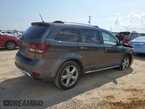 2017 Dodge Journey Crossroad Plus with VIN 3C4PDCGB3HT552165, listed as a Copart auction lot 69402875 with 126,435 mi miles and Non repairable. Bid and sale history available at DreamBid. Image 3.