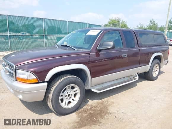 2004 Dodge Dakota SLT z VIN 1D7GL42K04S633433, wystawiony jako IAAI lot #42884960 z przebiegiem 191 381 mil mil oraz . Historia ofert i sprzedaży dostępna na DreamBid. Obrazek 2.