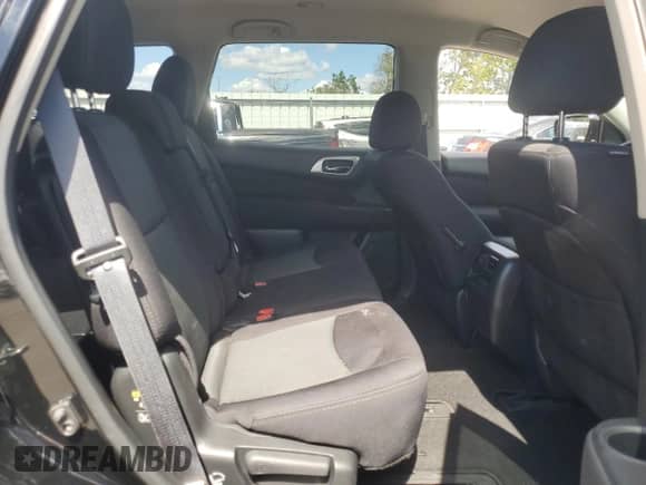 2017 Nissan Pathfinder SV with VIN 5N1DR2MM1HC903182, listed as a Copart auction lot 70628945 with 96,995 mi miles and Salvage title. Bid and sale history available at DreamBid. Image 11.