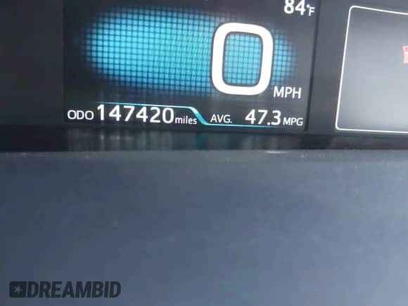 2020 Toyota Prius L Eco with VIN JTDKARFU2L3118901, listed as a IAAI auction lot 43373660 with 147,420 mi miles and . Bid and sale history available at DreamBid. Image 16.