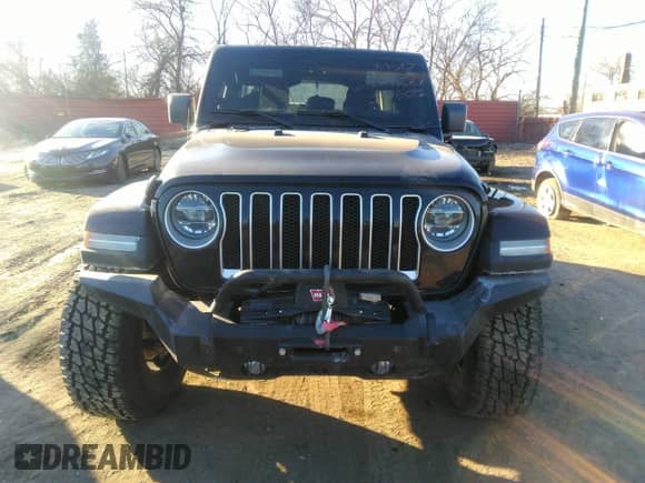 2021 Jeep Wrangler Unlimited Sahara with VIN 1C4HJXEG1MW579887, listed as a IAAI auction lot 41299338 with 50,707 mi miles and . Bid and sale history available at DreamBid. Image 12.