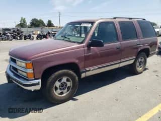 1997 Chevrolet Tahoe с VIN 1GNEK13R3VJ435765, выставлен на аукционе Copart как лот 65727515 с пробегом 140 548 миль миль и Списание • Salvage title. История ставок и продаж доступна на DreamBid. Изображение 1.