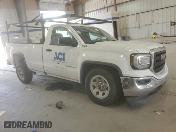 2017 GMC Sierra 1500 with VIN 1GTN1LEH8HZ285895, listed as a Copart auction lot 71428645 with 129,607 mi miles and Salvage title. Bid and sale history available at DreamBid. Image 4.