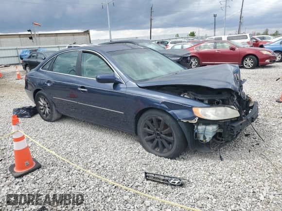 2006 Hyundai Azera SE z VIN KMHFC46F56A049763, wystawiony jako Copart lot #66331425 z przebiegiem Nie podano mil oraz Szkoda całkowita • Salvage title. Historia ofert i sprzedaży dostępna na DreamBid. Obrazek 4.