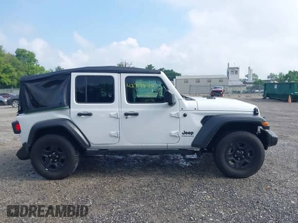 2023 Jeep Wrangler Sport S with VIN 1C4HJXDN9PW530537, listed as a IAAI auction lot 42713834 with 11,280 mi miles and . Bid and sale history available at DreamBid. Image 14.