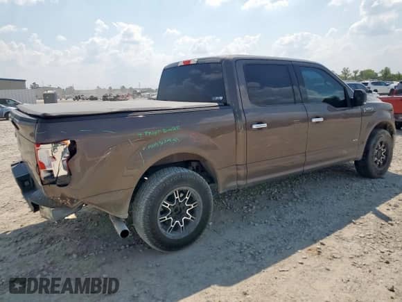 2016 Ford F-150 XL z VIN 1FTEW1CP0GKD15625, wystawiony jako Copart lot #81012245 z przebiegiem 106 855 mil mil oraz Szkoda całkowita • Salvage title. Historia ofert i sprzedaży dostępna na DreamBid. Obrazek 3.