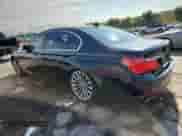 2012 BMW 7 Series 740Li with VIN WBAKB4C56CC575320, listed as a Copart auction lot 69309165 with 116,800 mi miles and Clean title. Bid and sale history available at DreamBid. Image 2.