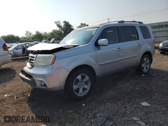 2014 Honda Pilot EX-L with VIN 5FNYF3H53EB004717, listed as a Copart auction lot 67420995 with 126,420 mi miles and Salvage title. Bid and sale history available at DreamBid. Image 1.
