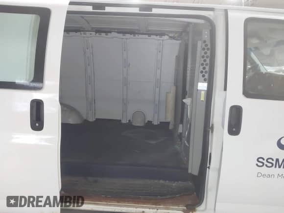 2010 Chevrolet Express Cargo with VIN 1GCUGADX1A1113221, listed as a IAAI auction lot 42155867 with Not provided miles and . Bid and sale history available at DreamBid. Image 8.