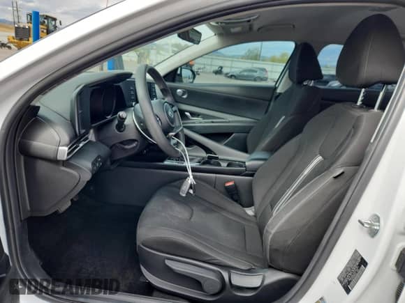 2023 Hyundai Elantra Blue with VIN KMHLM4AJ5PU054781, listed as a Copart auction lot 85584605 with 52,427 mi miles and Salvage title. Bid and sale history available at DreamBid. Image 7.