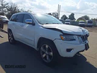 2016 Jeep Grand Cherokee Overland with VIN 1C4RJFCG6GC366747, listed as a IAAI auction lot 42971833 with 169,964 mi miles and . Bid and sale history available at DreamBid. Image 1.