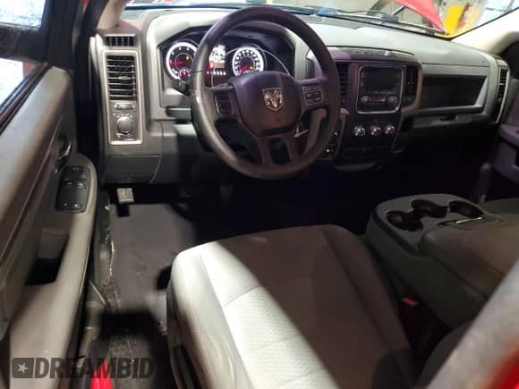 2015 Ram 1500 Tradesman with VIN 3C6JR7DG4FG676862, listed as a Copart auction lot 58736925 with 81,865 mi miles and Salvage title. Bid and sale history available at DreamBid. Image 8.