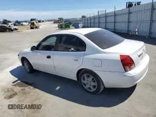 2005 Hyundai Elantra GLS z VIN KMHDN46D35U126174, wystawiony jako Copart lot #69844444 z przebiegiem Nie podano mil oraz Szkoda całkowita • Salvage title. Historia ofert i sprzedaży dostępna na DreamBid. Obrazek 2.