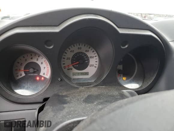 2004 Nissan Frontier XE with VIN 1N6ED29YX4C409431, listed as a Copart auction lot 45340255 with 210,685 mi miles and Salvage title. Bid and sale history available at DreamBid. Image 9.