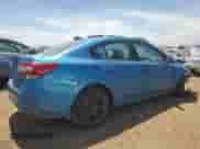 2018 Subaru Impreza Premium with VIN 4S3GKAB61J3605774, listed as a Copart auction lot 58332035 with 24,213 mi miles and Salvage title. Bid and sale history available at DreamBid. Image 3.