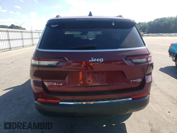 2022 Jeep Grand Cherokee Limited with VIN 1C4RJKBG4N8504490, listed as a Copart auction lot 70547605 with 61,710 mi miles and Salvage title. Bid and sale history available at DreamBid. Image 6.