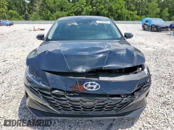 2022 Hyundai Elantra SEL with VIN KMHLM4AG0NU244635, listed as a Copart auction lot 61422495 with 30,056 mi miles and Salvage title. Bid and sale history available at DreamBid. Image 5.