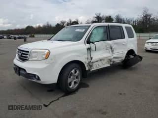 2015 Honda Pilot EX-L with VIN 5FNYF4H73FB069057, listed as a Copart auction lot 81747665 with 103,050 mi miles and Salvage title. Bid and sale history available at DreamBid. Image 1.