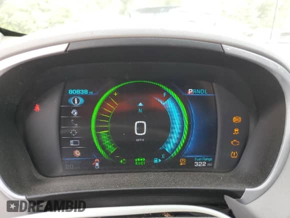 2018 Chevrolet Volt LT с VIN 1G1RC6S54JU120462, выставлен на аукционе Copart как лот 80869965 с пробегом 80 838 миль миль и Списание • Salvage title. История ставок и продаж доступна на DreamBid. Изображение 9.