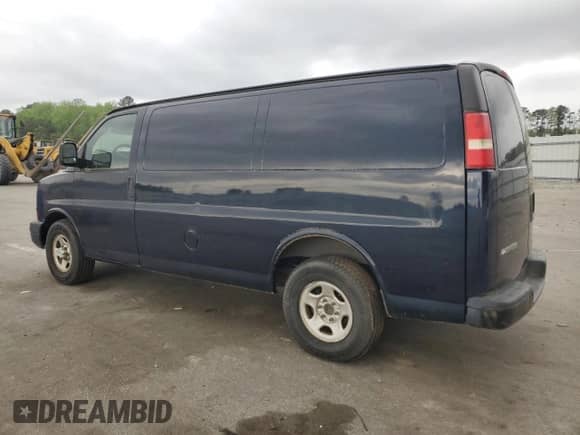 2008 Chevrolet Express Cargo with VIN 1GCFG15X181158693, listed as a Copart auction lot 51988455 with 170,349 mi miles and Salvage title. Bid and sale history available at DreamBid. Image 2.