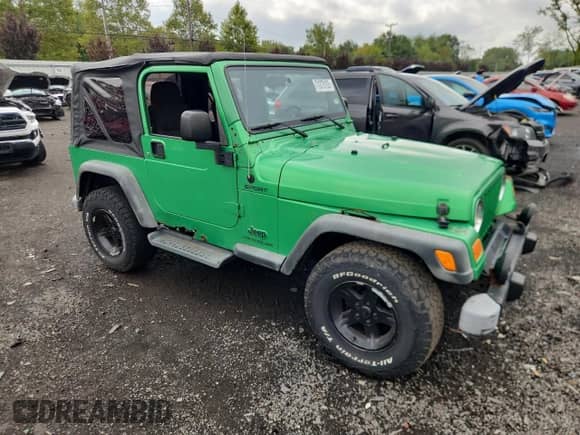 2004 Jeep Wrangler Sport z VIN 1J4FA49S04P752002, wystawiony jako Copart lot #71279105 z przebiegiem 260 290 mil mil oraz Czysty tytuł • Clean title. Historia ofert i sprzedaży dostępna na DreamBid. Obrazek 4.