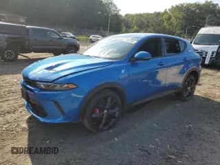 2023 Dodge Hornet GT with VIN ZACNDFAN8P3A03649, listed as a Copart auction lot 81567365 with 26,051 mi miles and Salvage title. Bid and sale history available at DreamBid. Image 1.