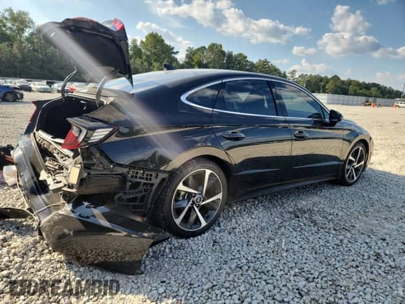 2022 Hyundai Sonata SEL Plus с VIN KMHL44J22NA234999, выставлен на аукционе Copart как лот 81083115 с пробегом 59 682 миль миль и Списание • Salvage title. История ставок и продаж доступна на DreamBid. Изображение 3.